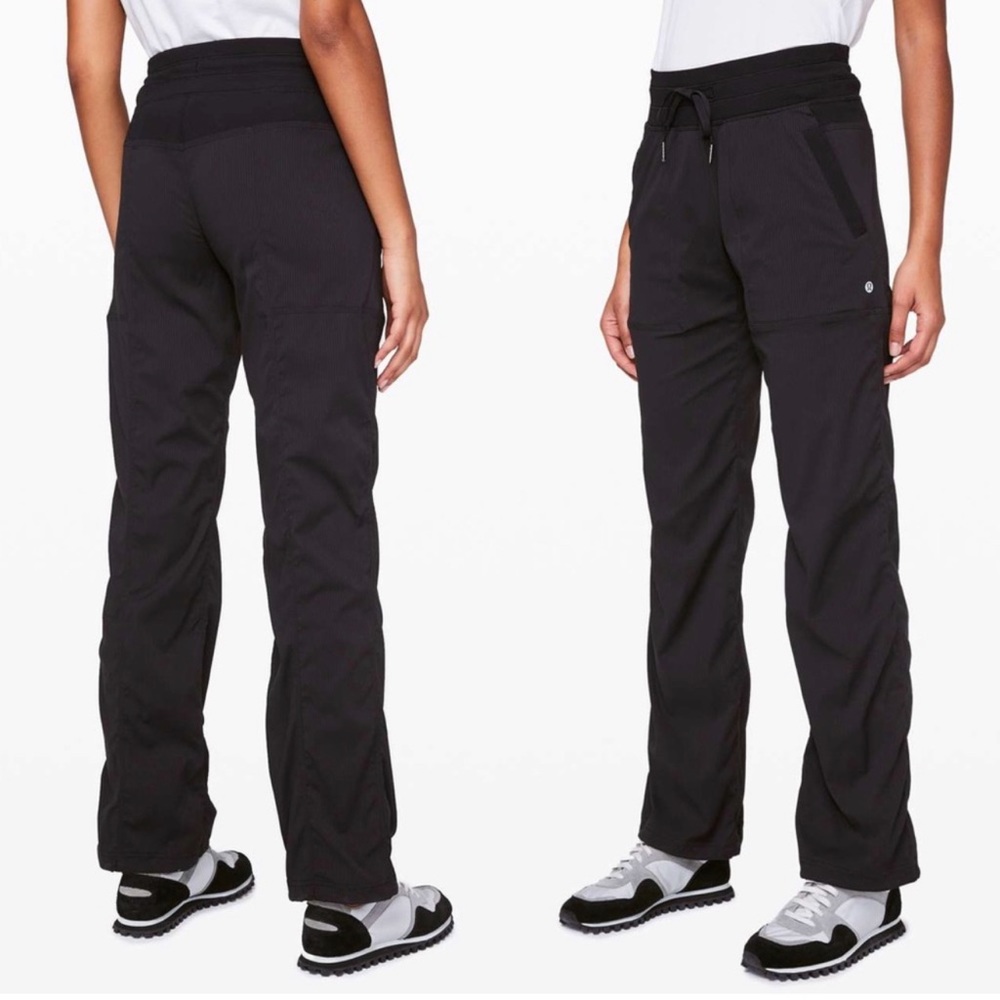 Lululemon Dance Studio Pant Sz 4  *Unlined In Black